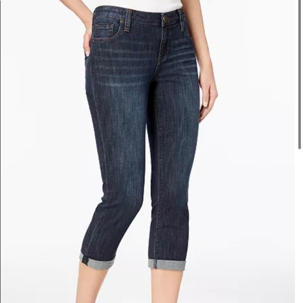 Kut from the Kloth Bardot Crop Skinny Jeans